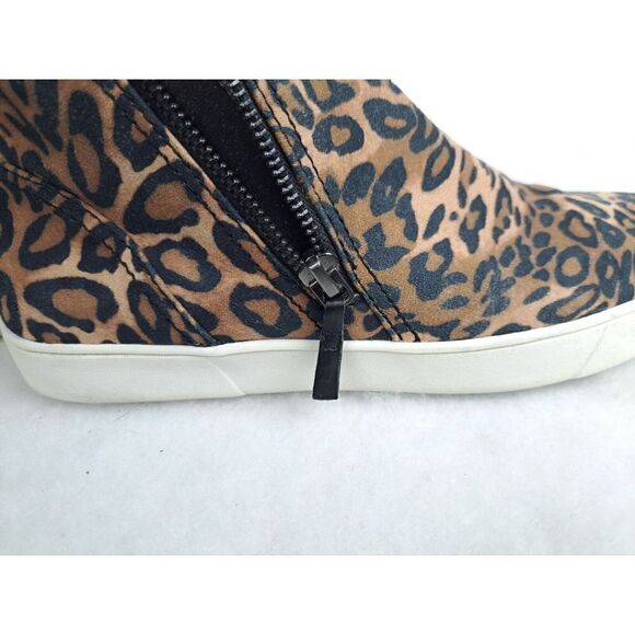 Naturalizer Women's Size 8M Miranda Cheetah Fabric Ankle Boots Booties - Picture 10 of 10